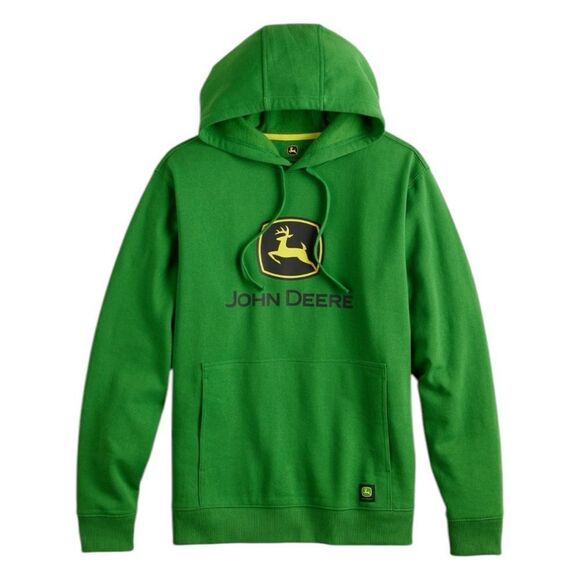 John Deere Core Graphic Logo Hoodie Green- Size Medium - Picture 1 of 9